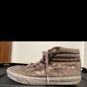 Vans sk8 hi reissue overwash paisley mens 12